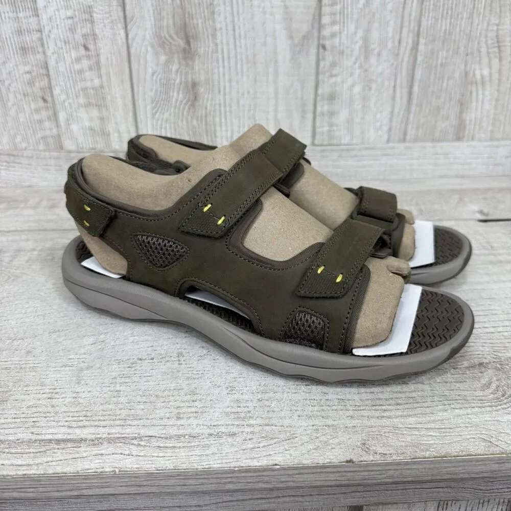 Sperry Deltona Men's Size 12 Strap Sandal Olive MM-322 Beach Travel Comfort New
